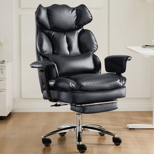 Modern Home Office Desk and Chair Set