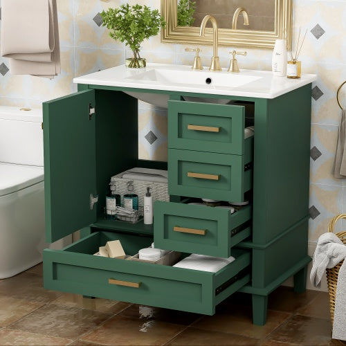30-Inch Bathroom Vanity with Sink