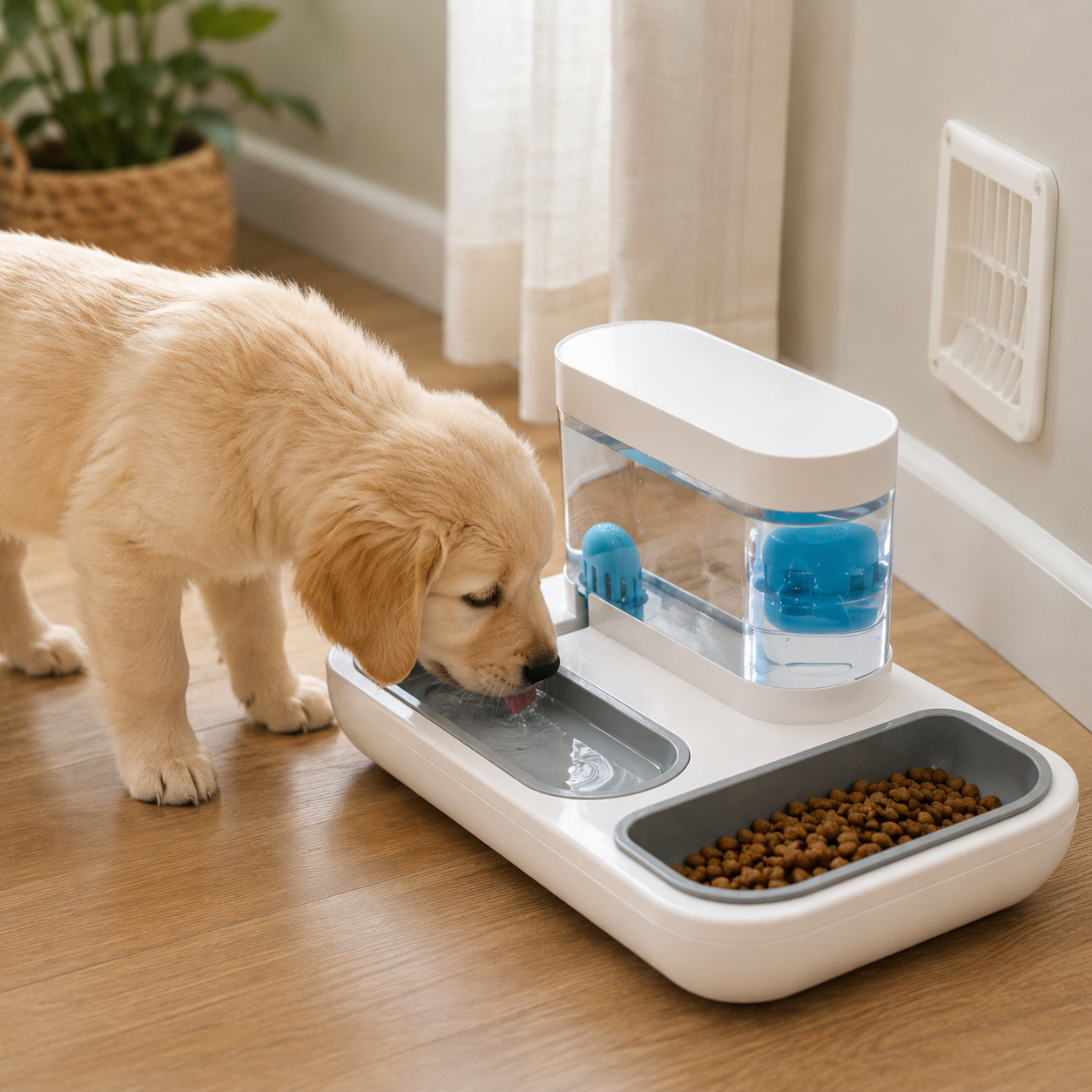 Vendolix Automatic Pet Drinking Fountain — 1.5L Premium Filtered Water Dispenser