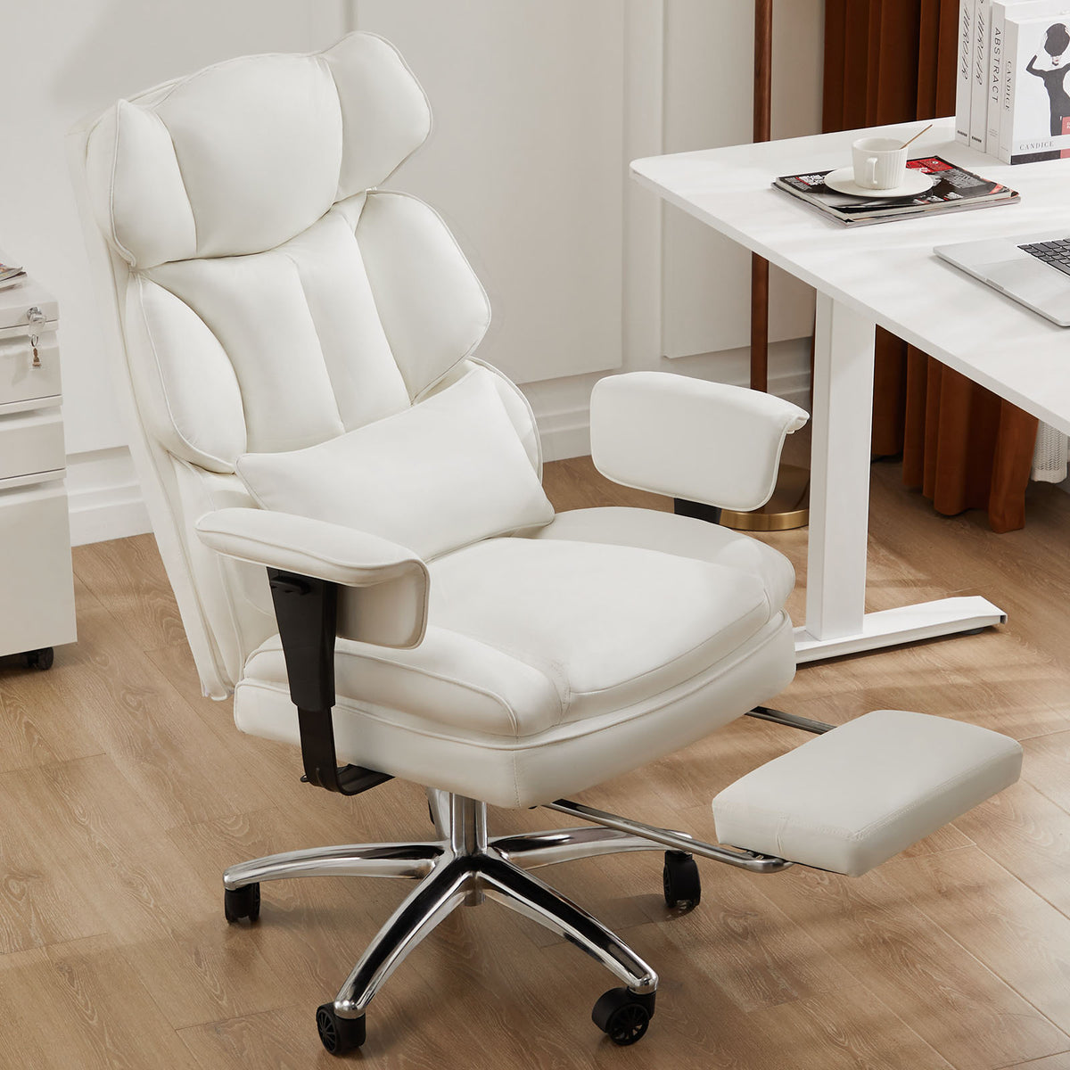 Modern Home Office Desk and Chair Set — product image 6